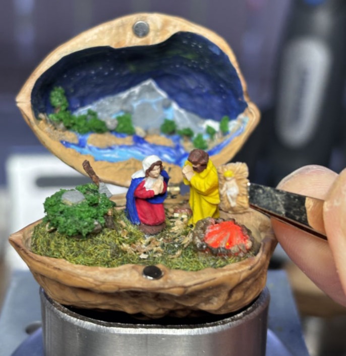 Walnusskrippe Allgäu